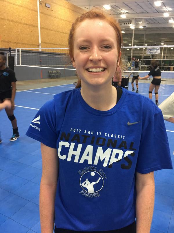 Capital City Juniors Volleyball Club 2018: Molly Presnell