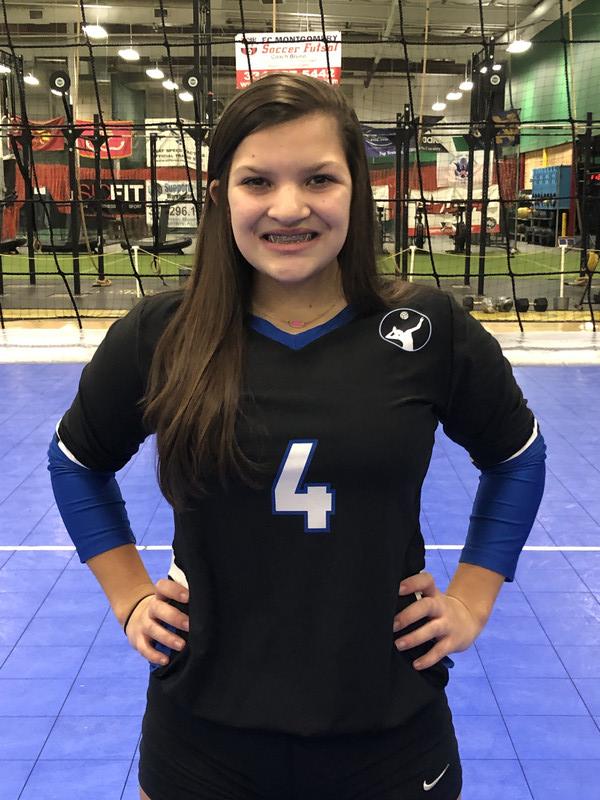 Capital City Juniors Volleyball Club 2019: Sadie Davis